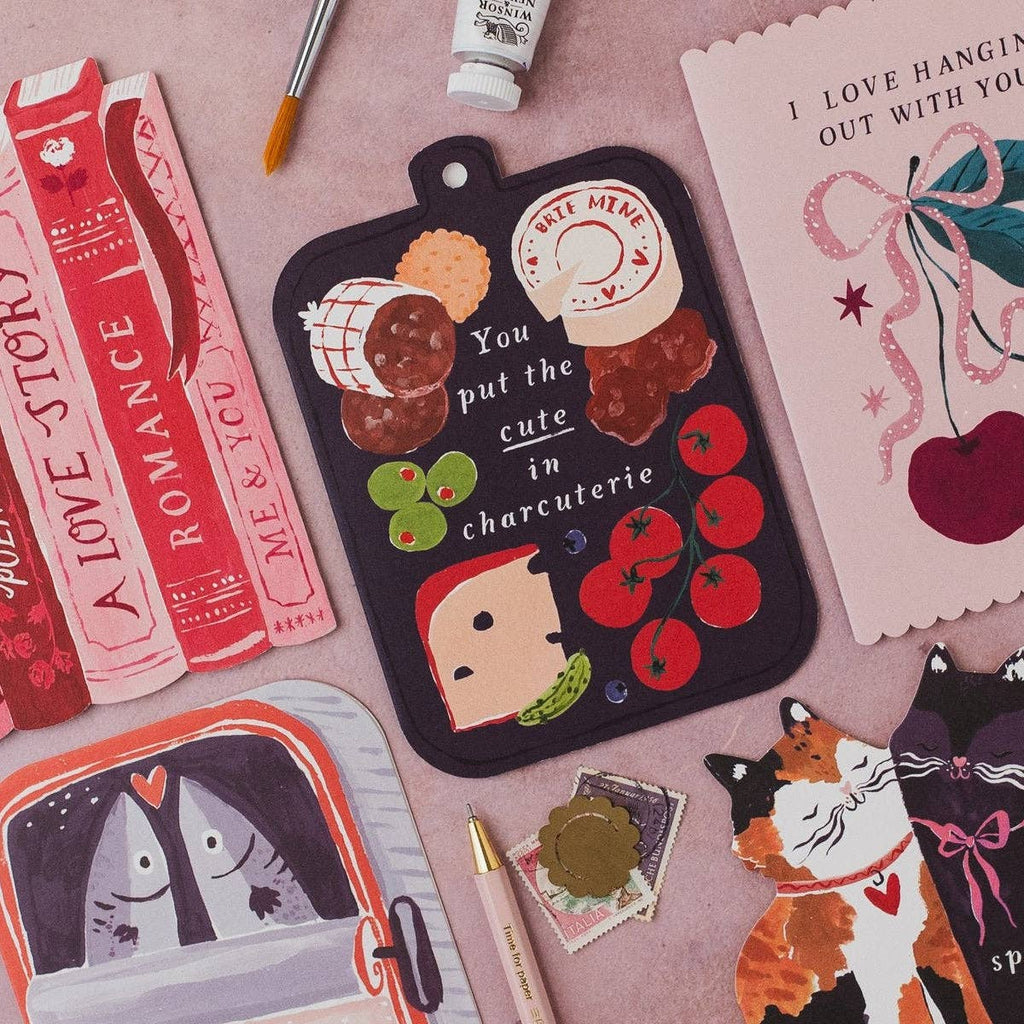 Cute in Charcuterie Board Card | Foodie Anniversary Cards