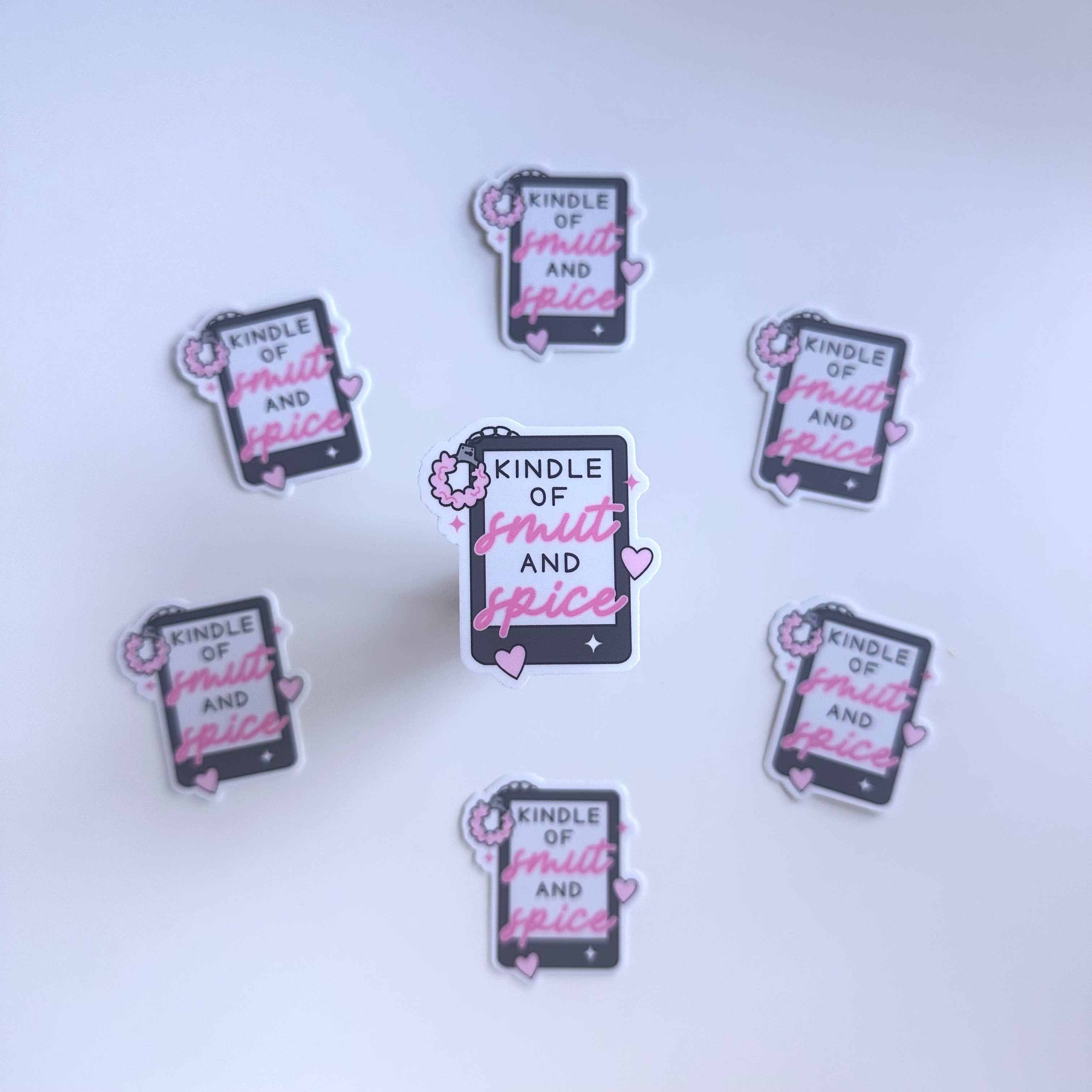 Dolly's Doodles - Kindle Of Smut And Spice Matte Sticker
