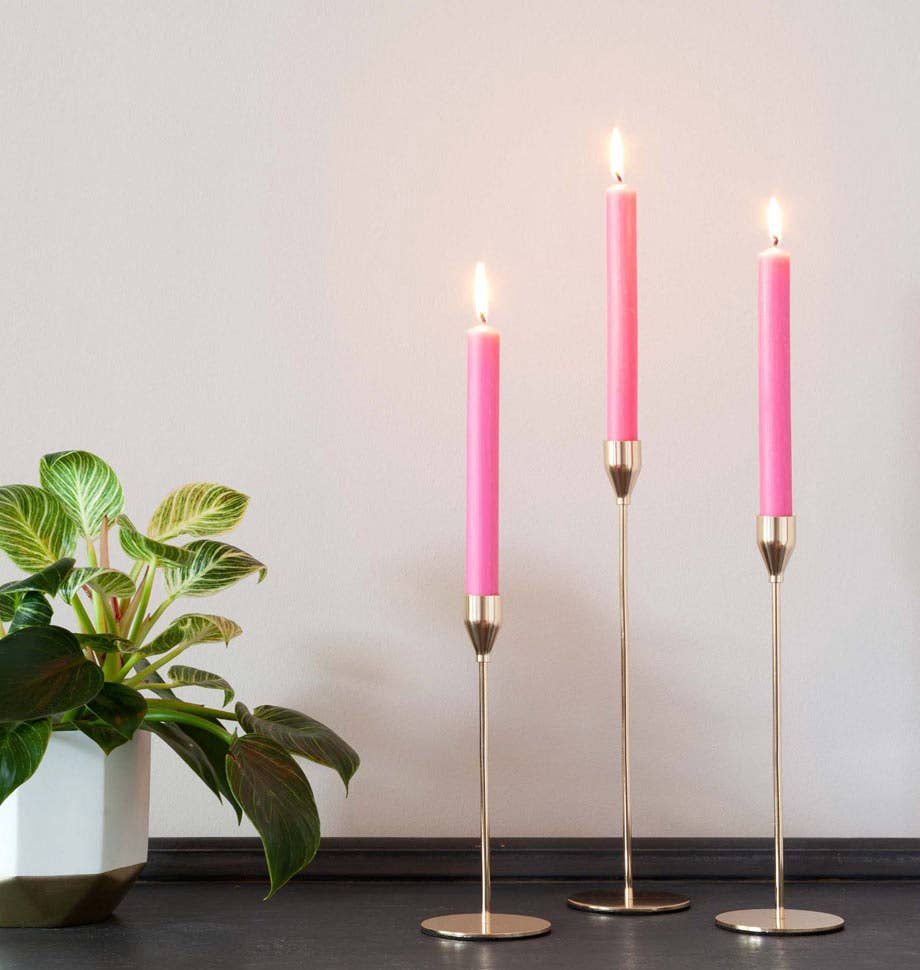 Shearer Candles - Deep Pink 8 inch Dinner Candle