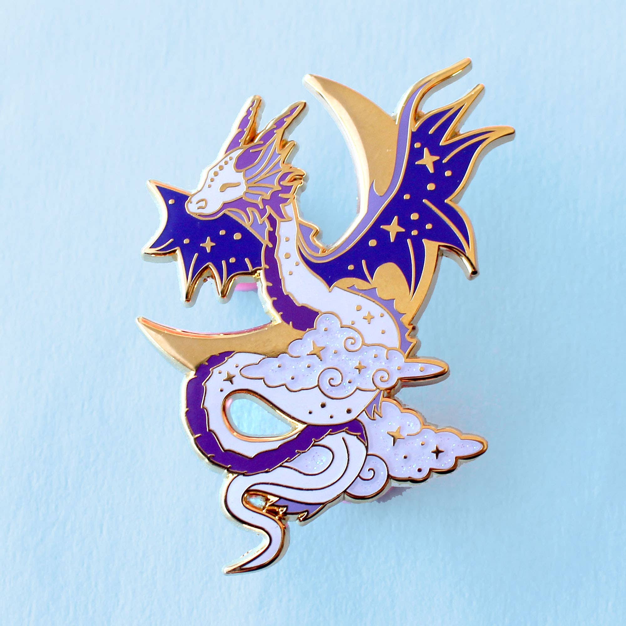 Glitter Punk - Celestial Dragon Enamel Pin