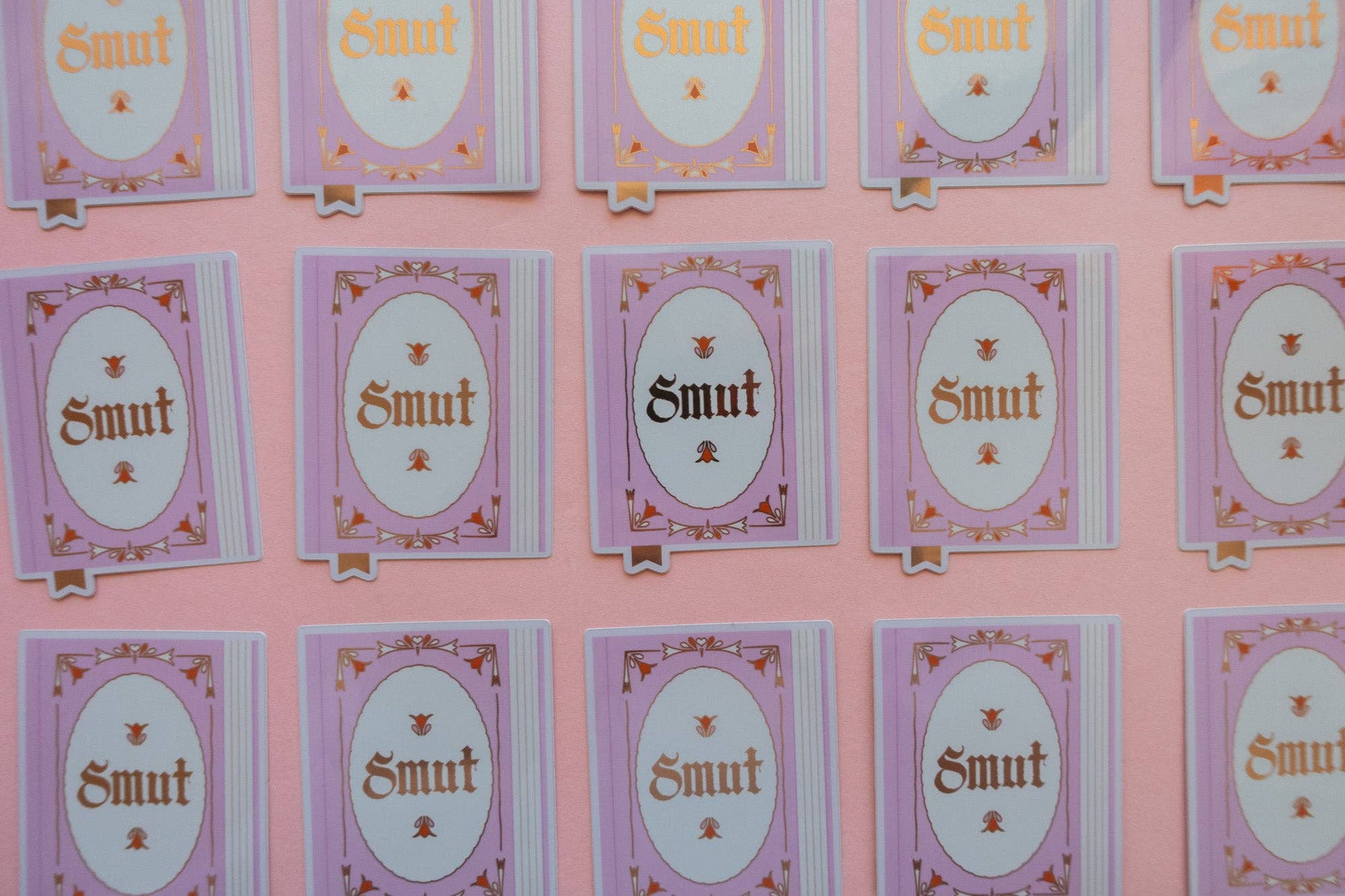 Smut Club Sticker [with gold foil]