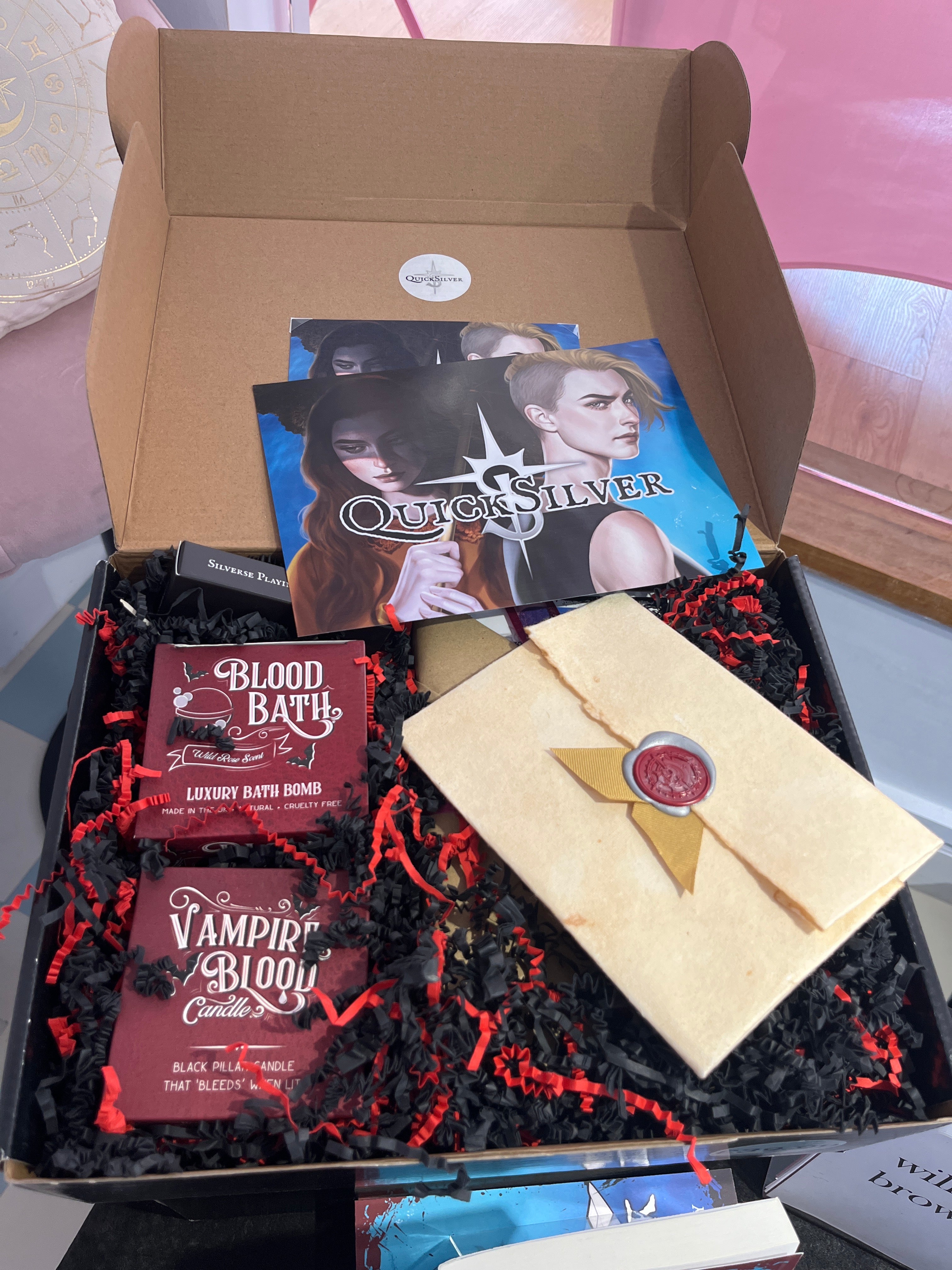 Josie Jaffrey PR box bundle The Quicksilver omnibus