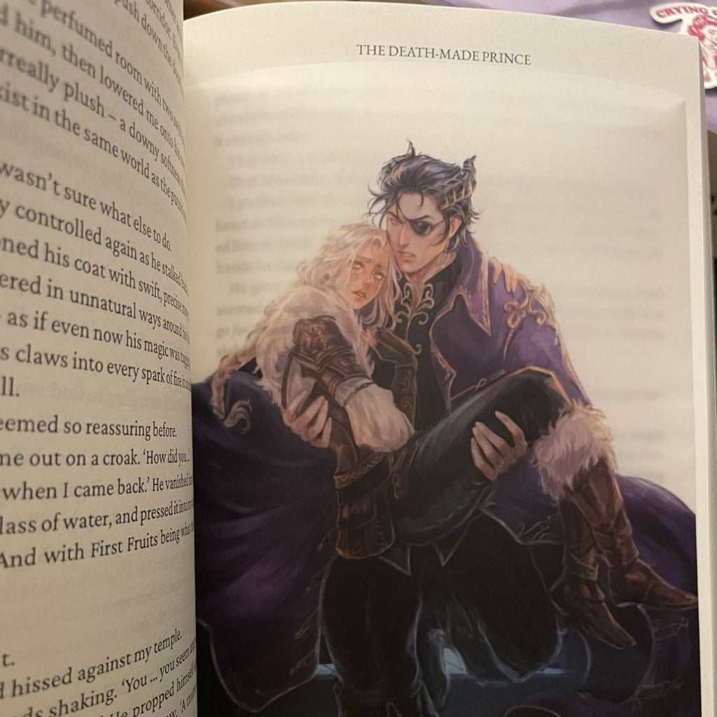 LEFTOVER: March book club box (The Death-Made Prince by Lisette Marshall)