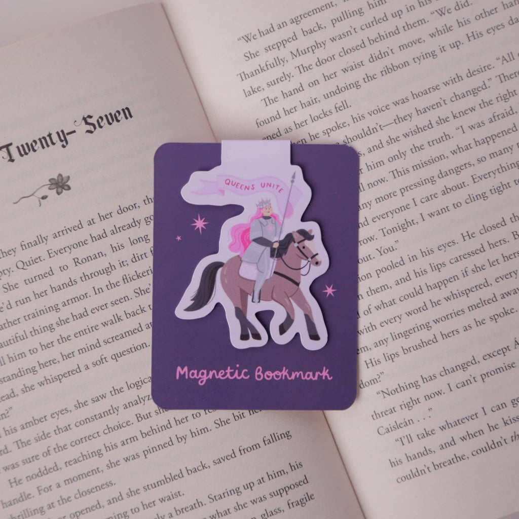 Hopscotch Paper Co. - Fantasy Queen Magnetic Bookmark