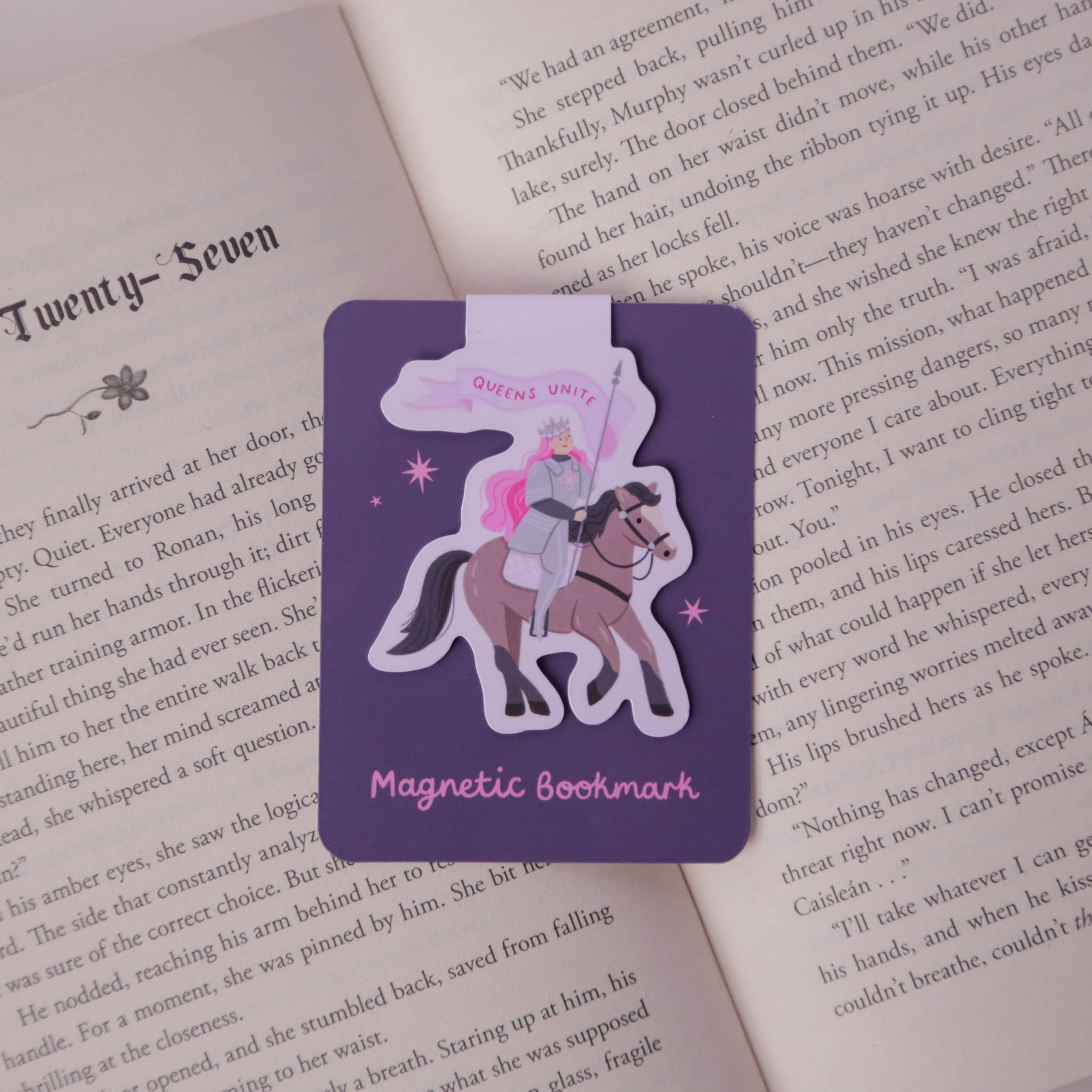 Hopscotch Paper Co. - Fantasy Queen Magnetic Bookmark