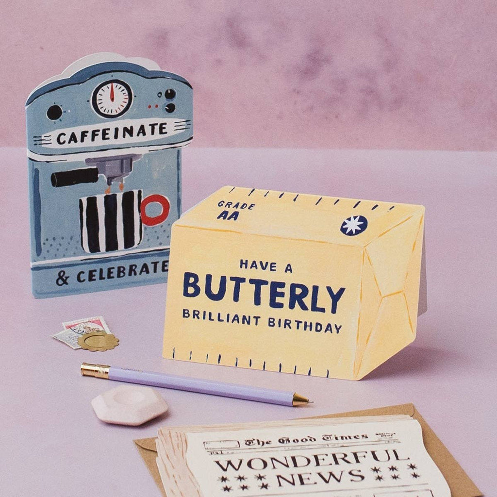 Butter Birthday Card | Funny Foodie Birthday Cards