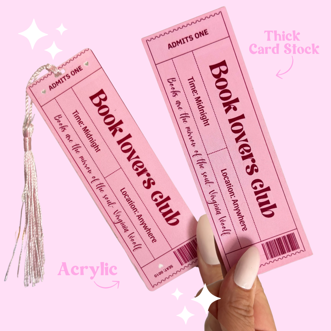 Honey Blue Lane - Book Lovers Club Bookmark