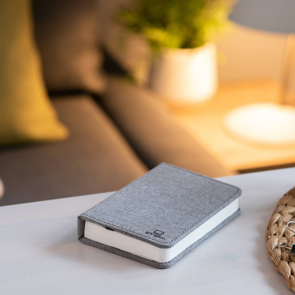 Gingko Linen Fabric Smart Book Light