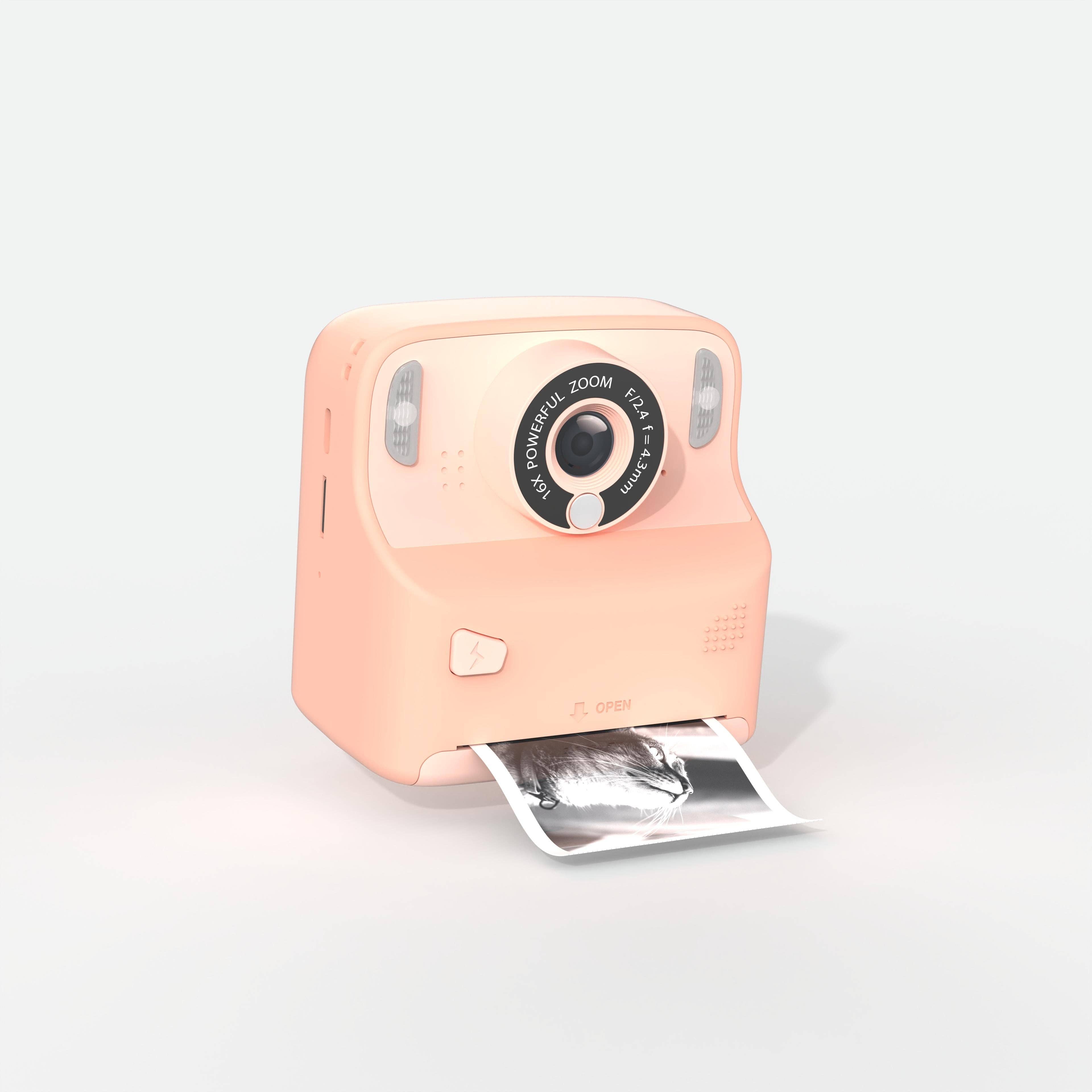 PixiPrint Pink – Camera for kids Click & Print