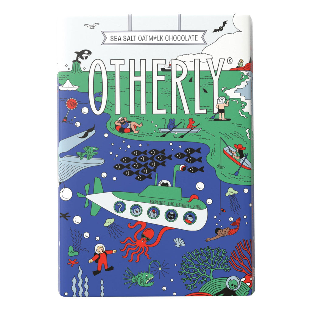Otherly - Sea Salt Oatm*lk Chocolate Bar - 120g - Vegan