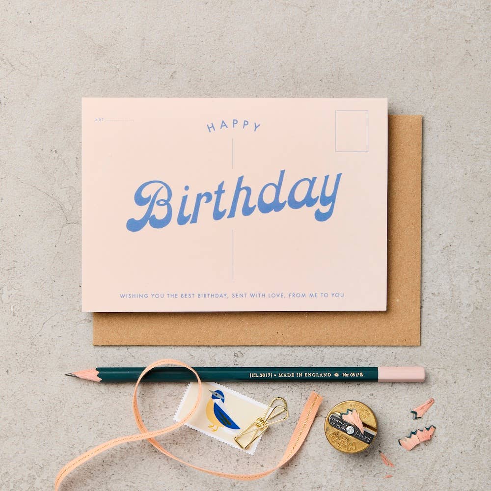 Seaside Happy Birthday Card