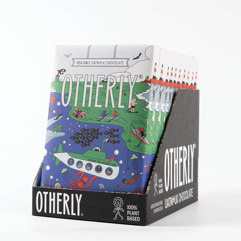 Otherly - Sea Salt Oatm*lk Chocolate Bar - 120g - Vegan