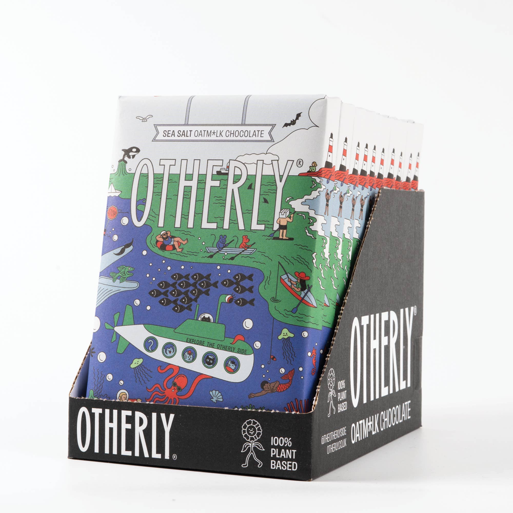 Otherly - Sea Salt Oatm*lk Chocolate Bar - 120g - Vegan