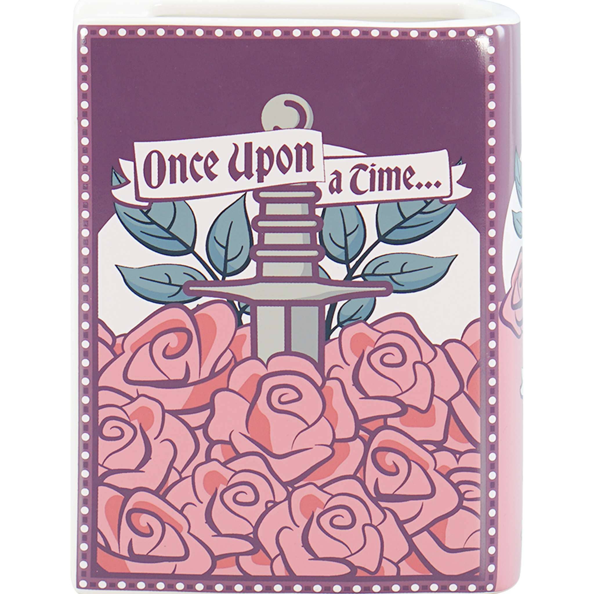 Romantasy 14cm Ceramic Book Vase - Once Upon a Time