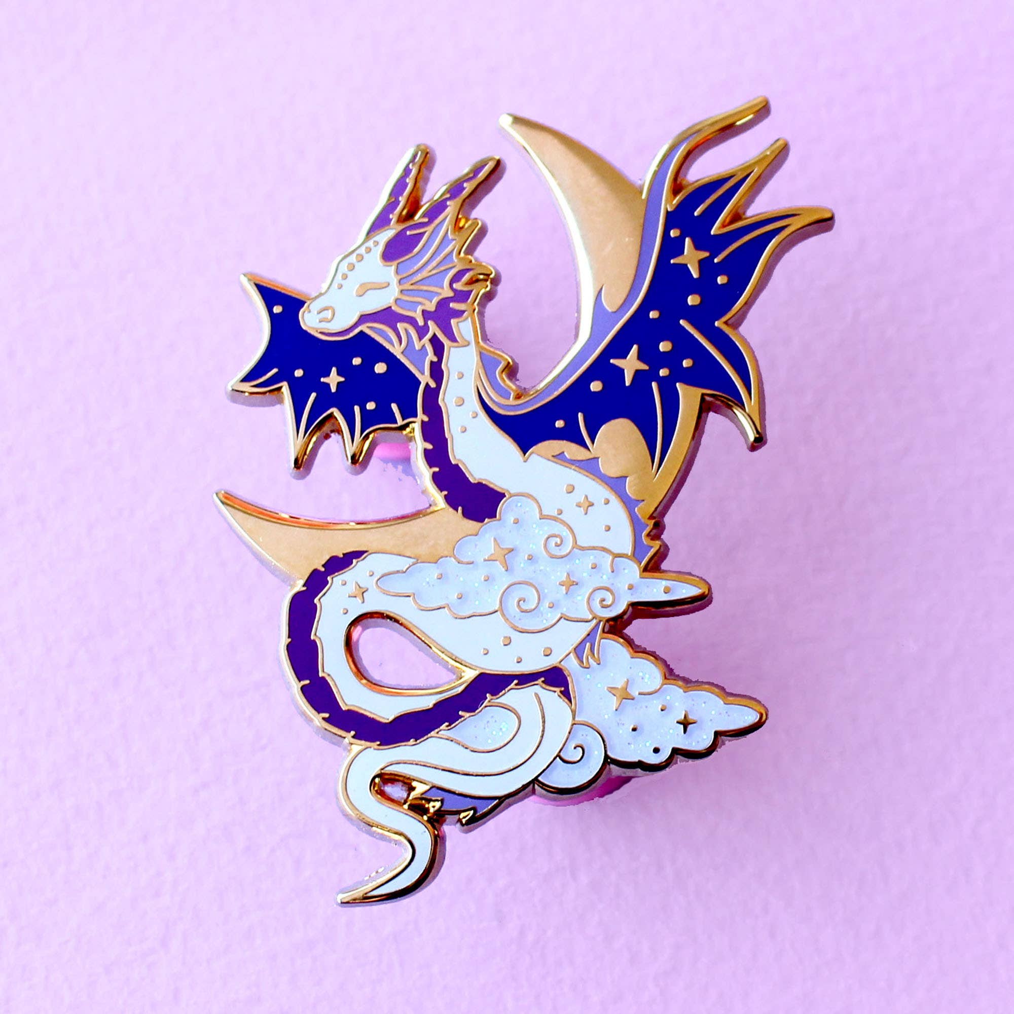 Glitter Punk - Celestial Dragon Enamel Pin