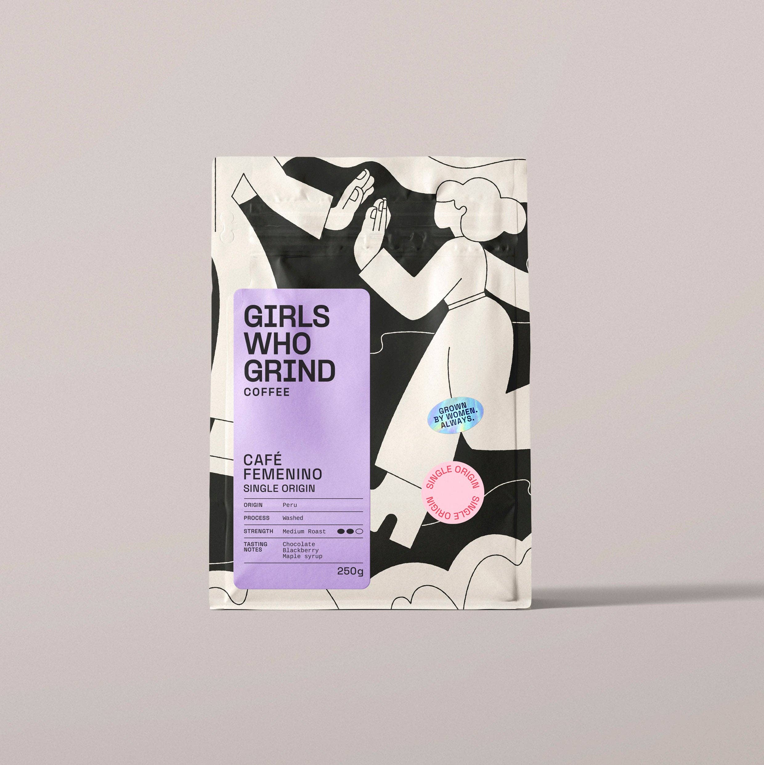 Coffee, Café Femenino Peru, Single Origin.