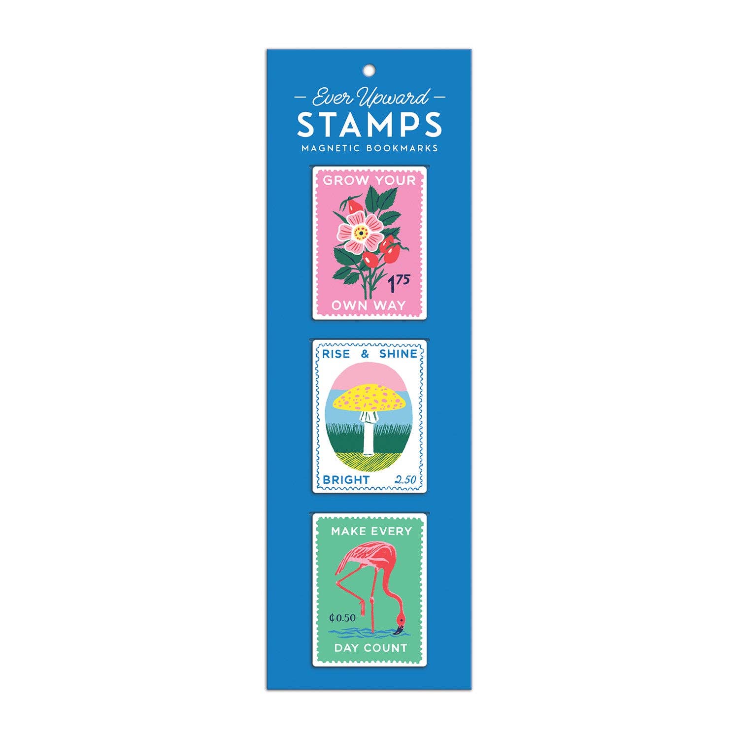 Ever Upward Stamps Shaped Magnetic Bookmarks (Bookmark)