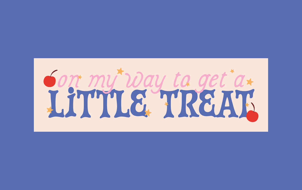 Little Treat MAGNETIC Bumper Sticker