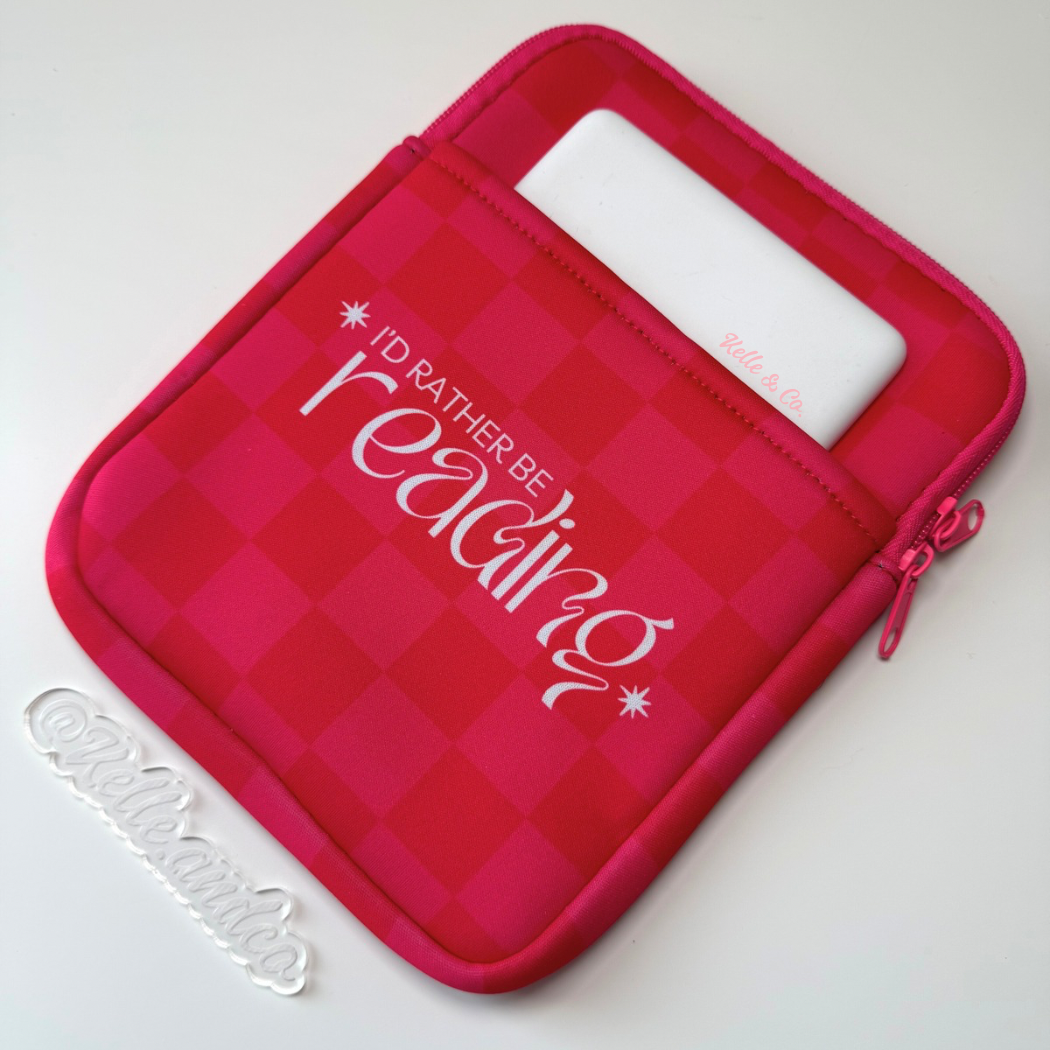 Kelle & Co. - I'd Rather Be Reading Kindle Sleeve