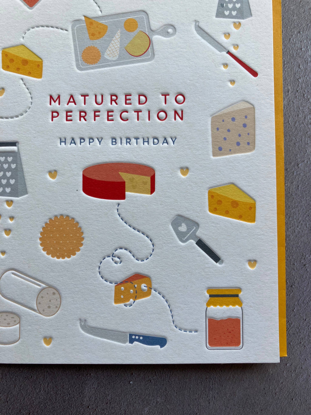 Cheese Birthday Card