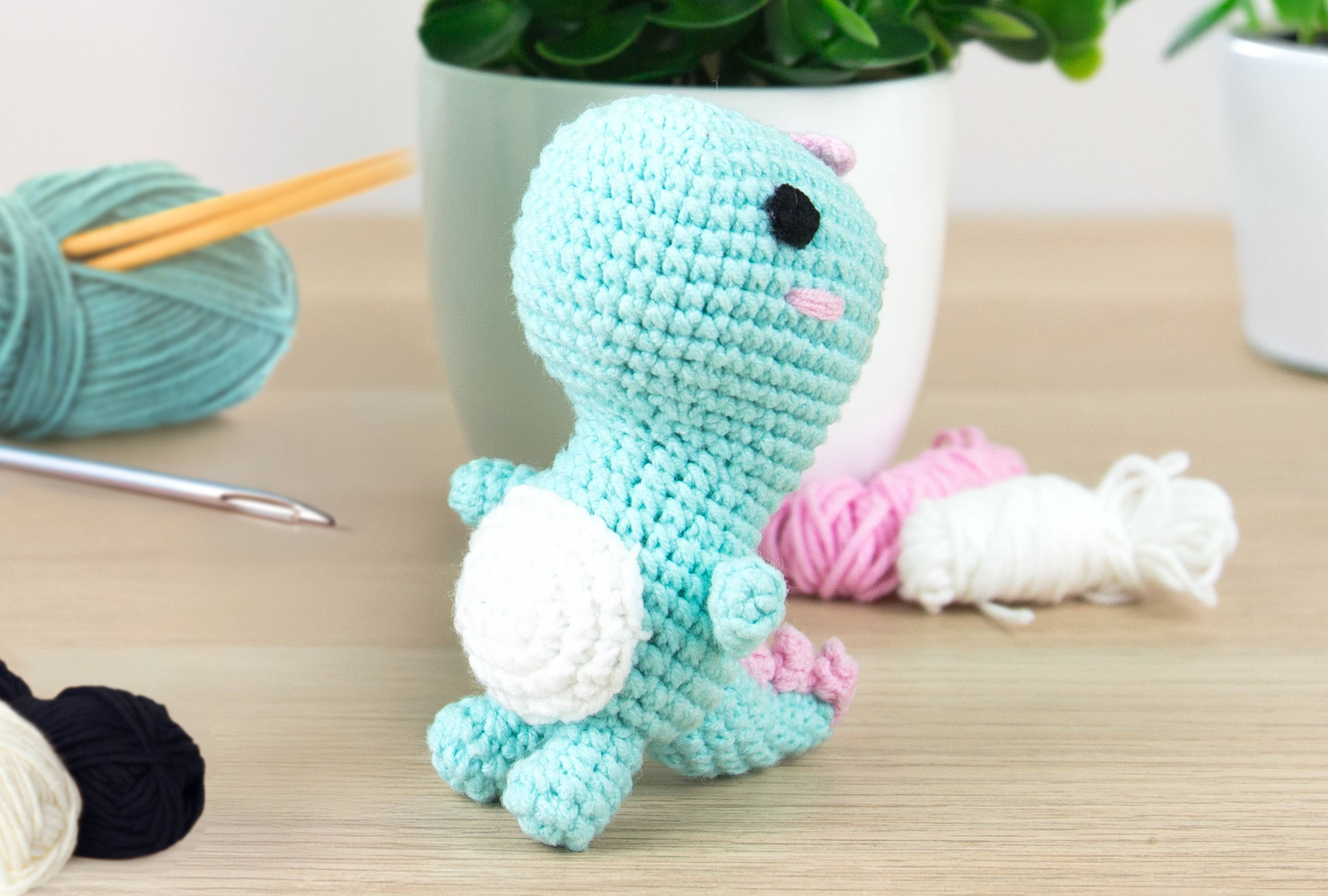 DINO CROCHET KIT