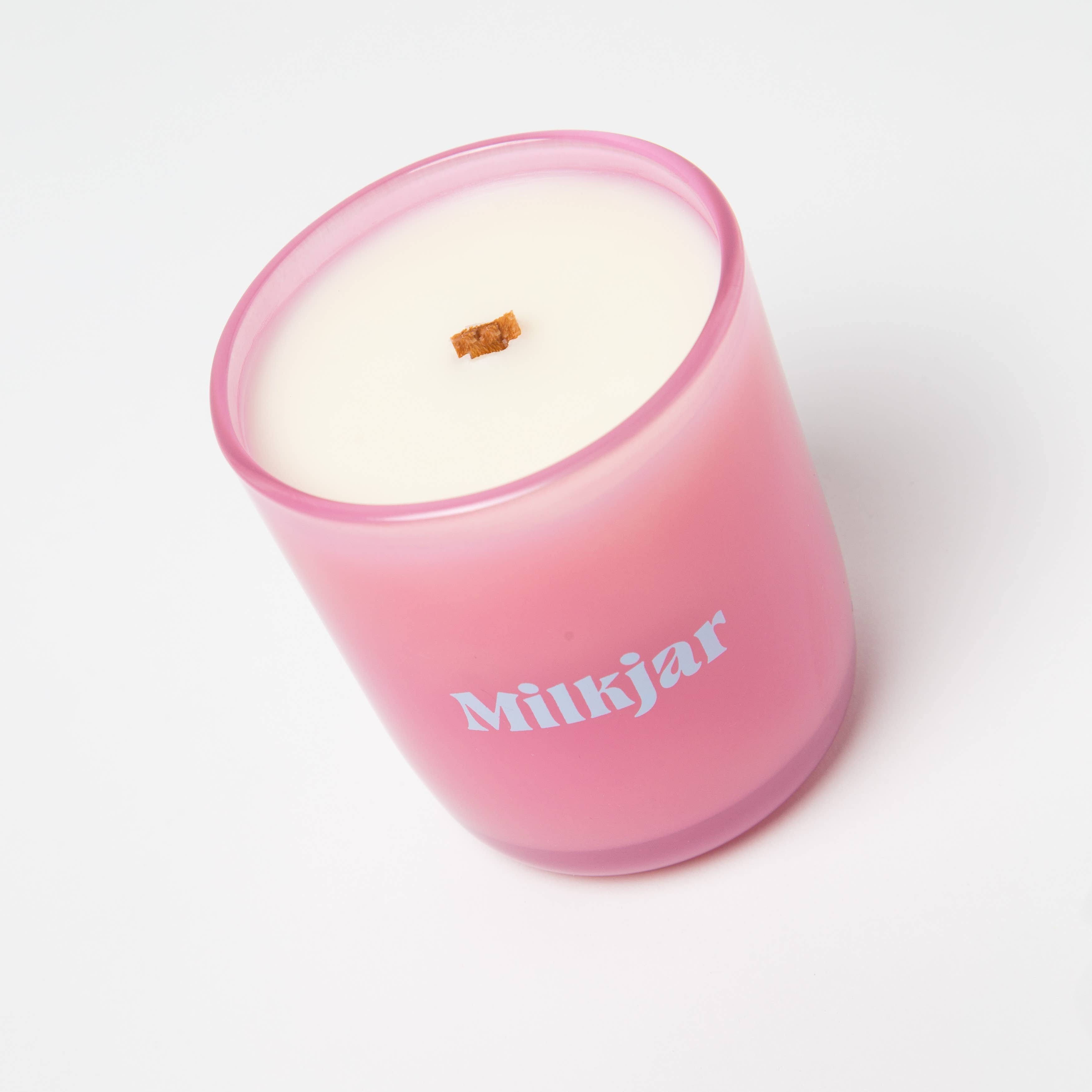 Milk Jar Candle Company - Essential Oil Coconut Soy Candle