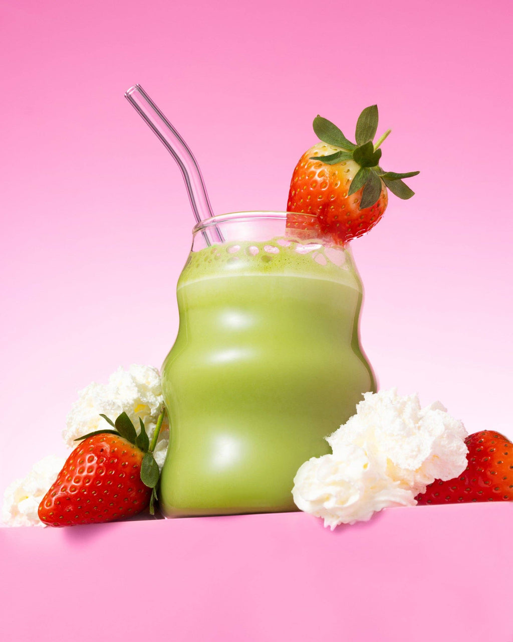 Matcha Strawberries & Cream "Lucky Charm"