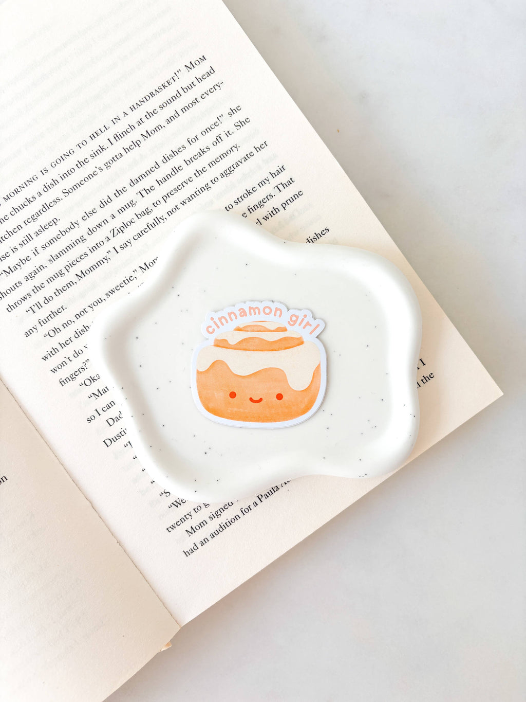 Cinnamon Girl Sticker