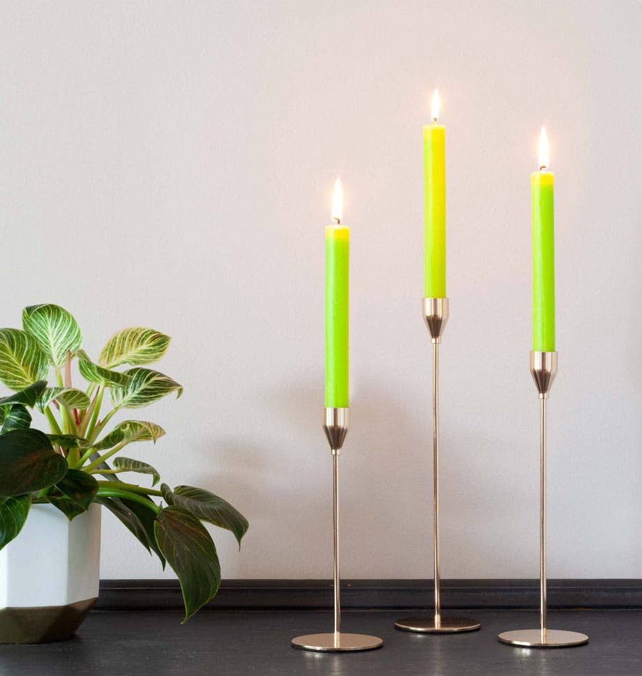 Shearer Candles - Lime Green 8 inch Dinner Candles