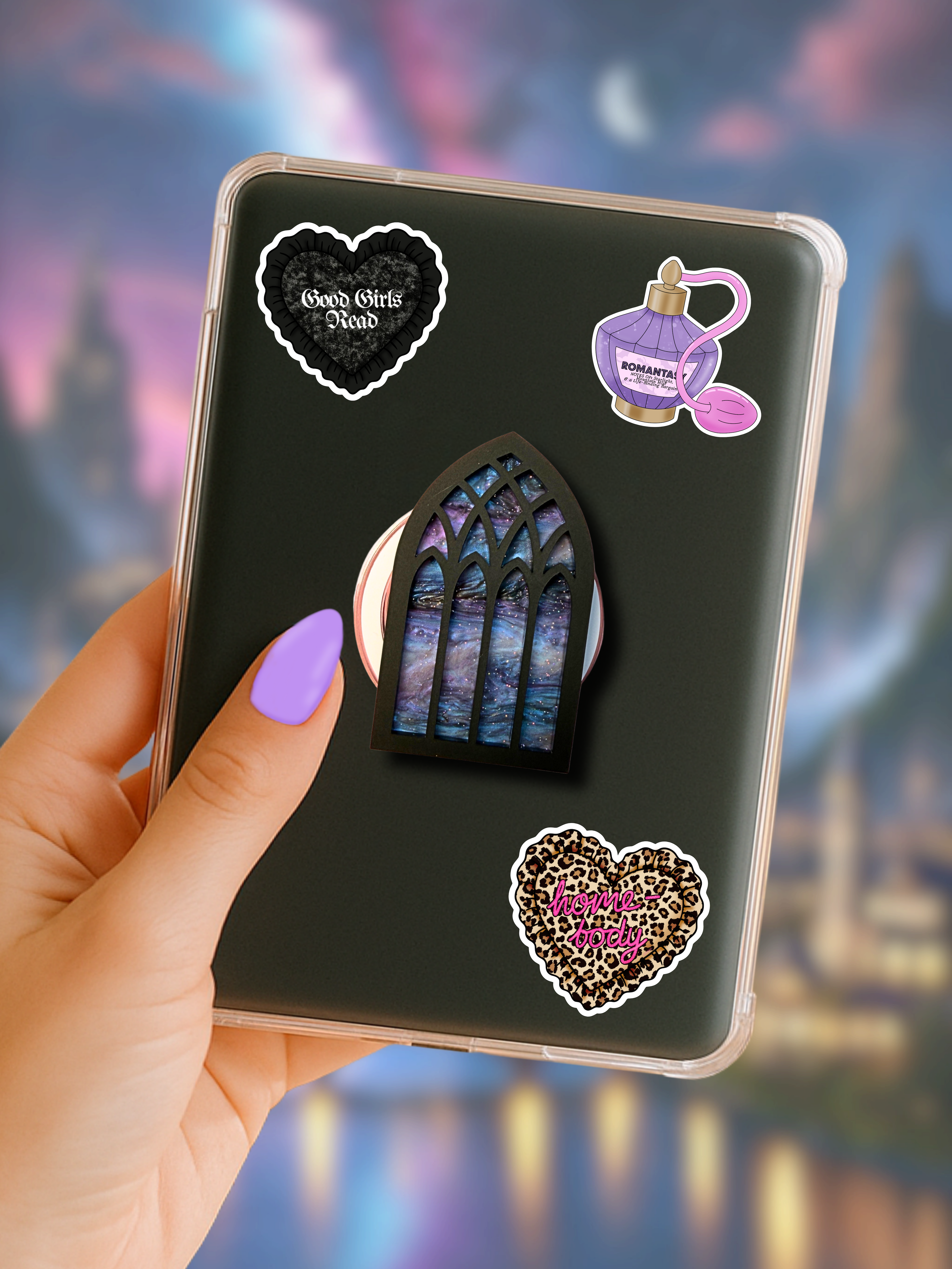 Lunar Cult Design - Celestial Window Kindle Grip