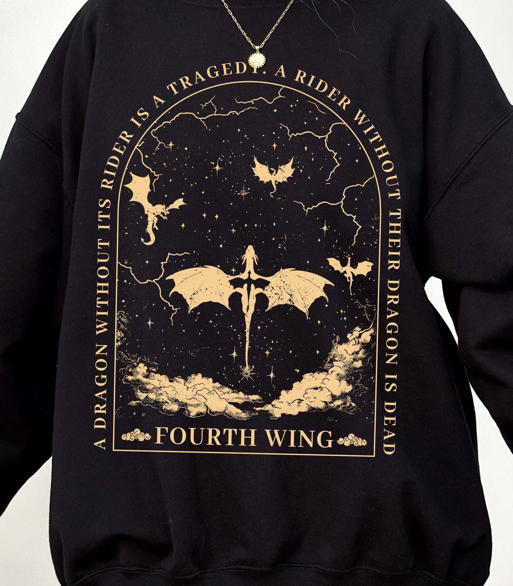 Basgiath War College Sweater, Fourth Wing Shirt, Book Dragon