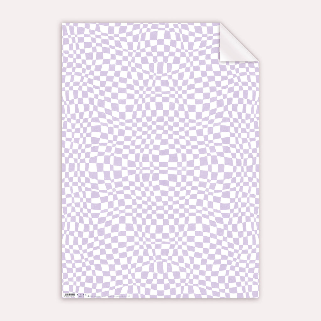 Checkerboard Gift Wrap Sheet | Wrapping Paper | Craft Paper