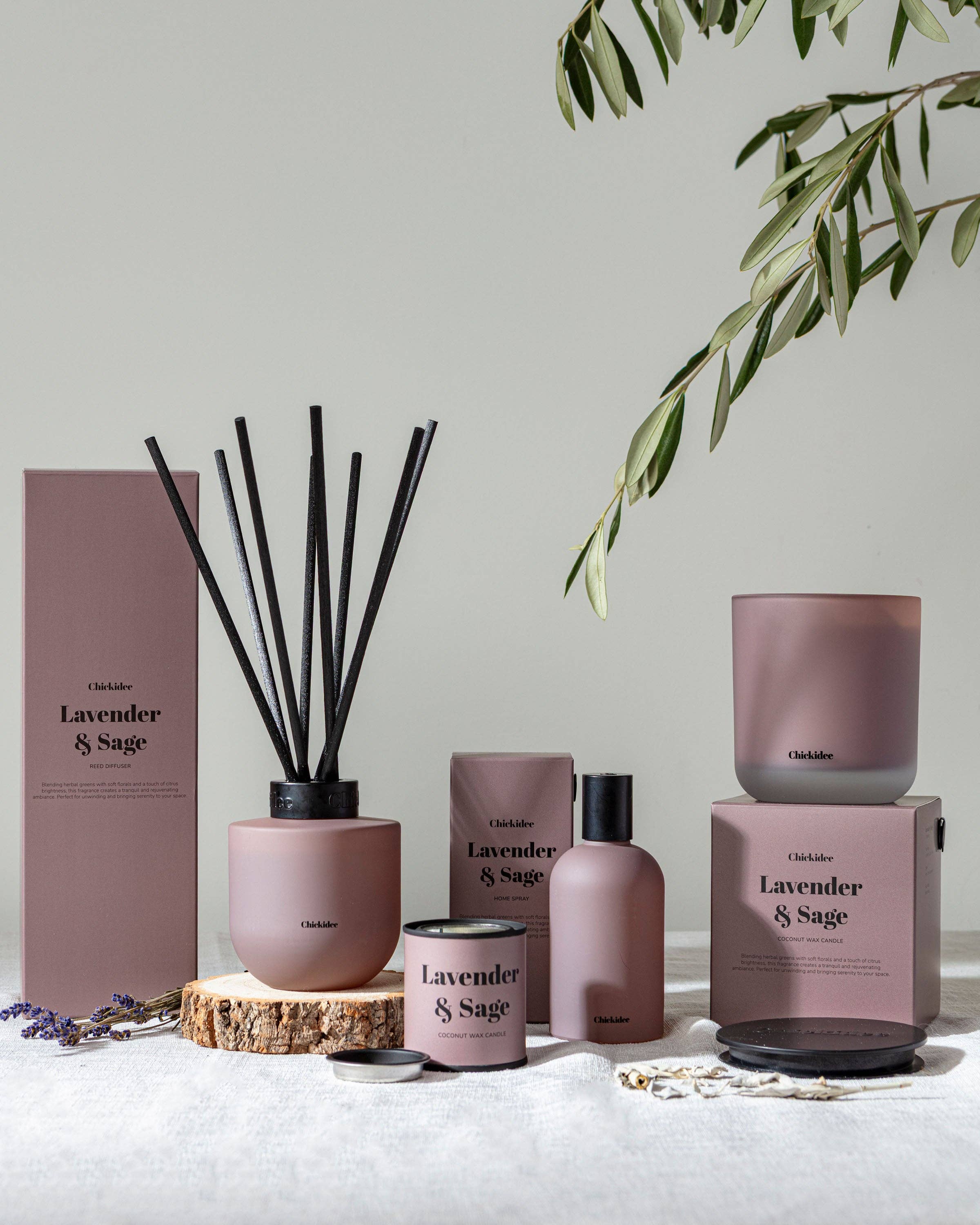 Lavender & Sage Core Reed Diffuser