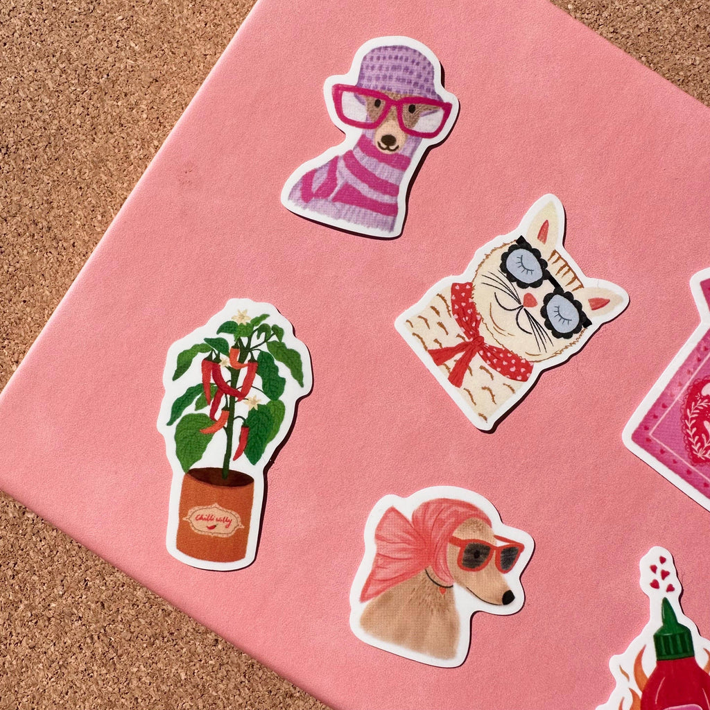 Cute Cat Vinyl Sticker
