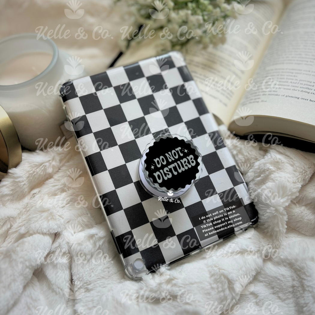 Kelle.andco - black do not disturb kindle grip