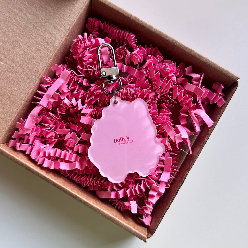 You Got This Keyring | Positivity Pink Red Gift