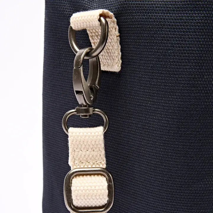 Hampstead Lunch Bag in Smoke Cotton Canvas