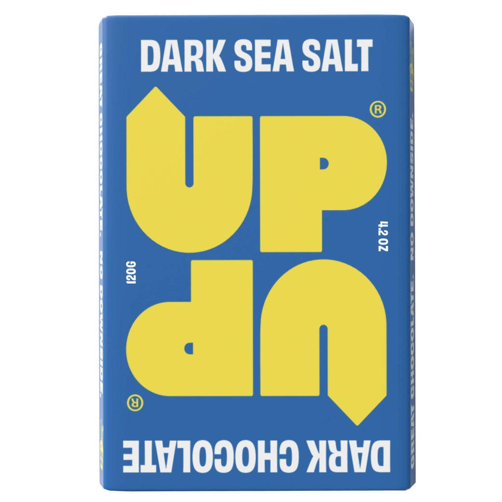 UP-UP - Dark Sea Salt Chocolate Bar - 120g