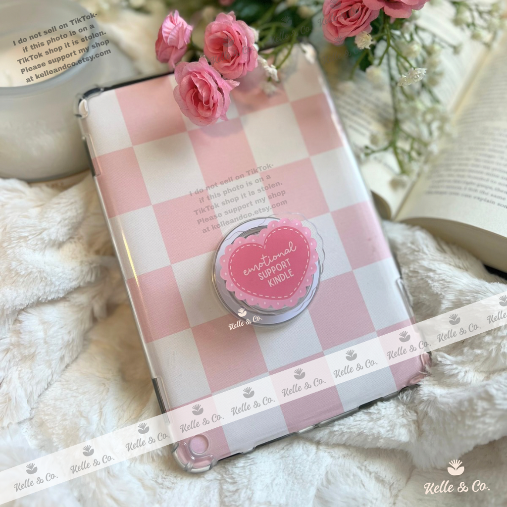 Kelle.andco - Emotional support kindle grip
