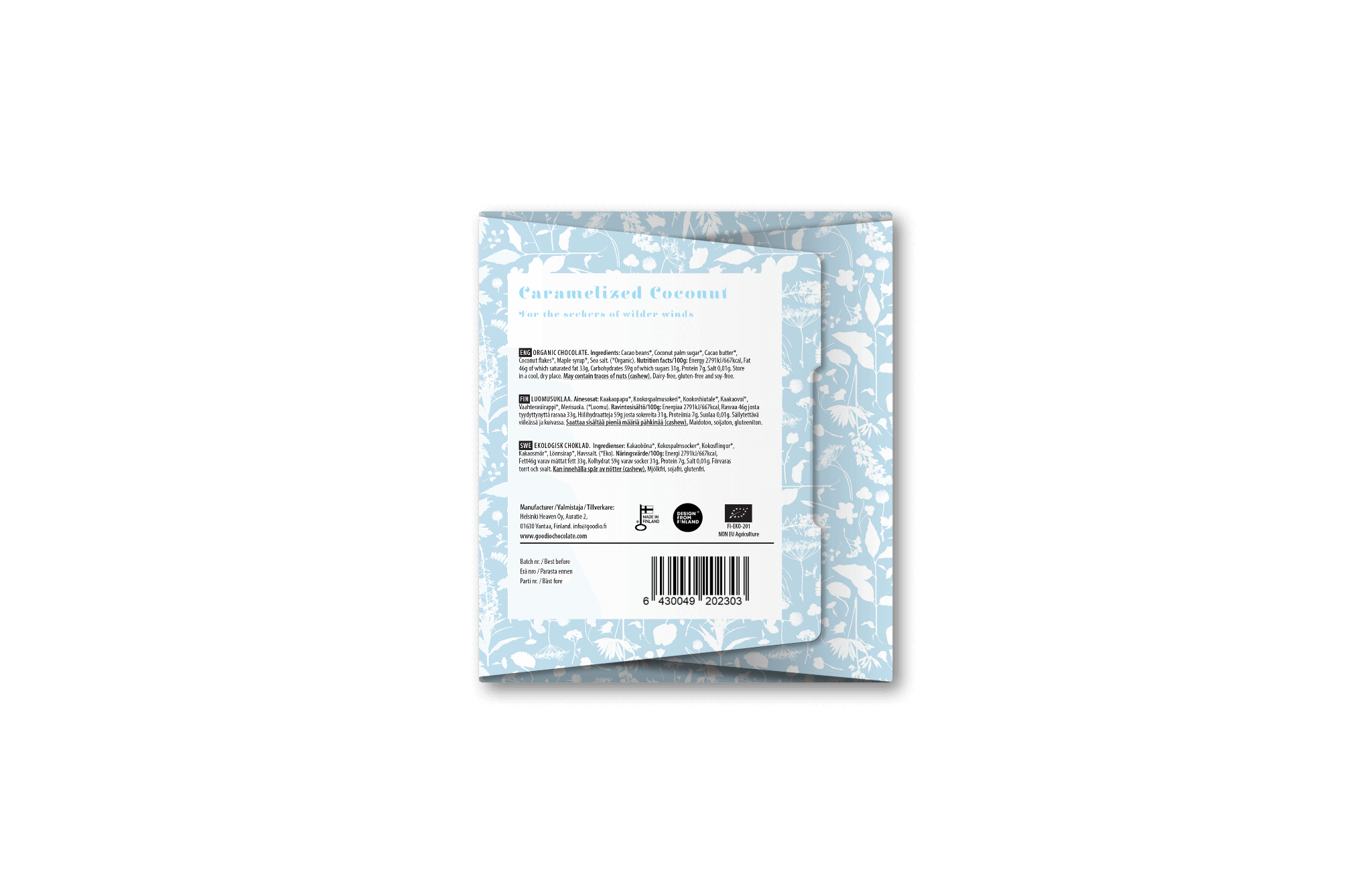 Goodio Chocolate - Caramelized Coconut Chocolate 51%