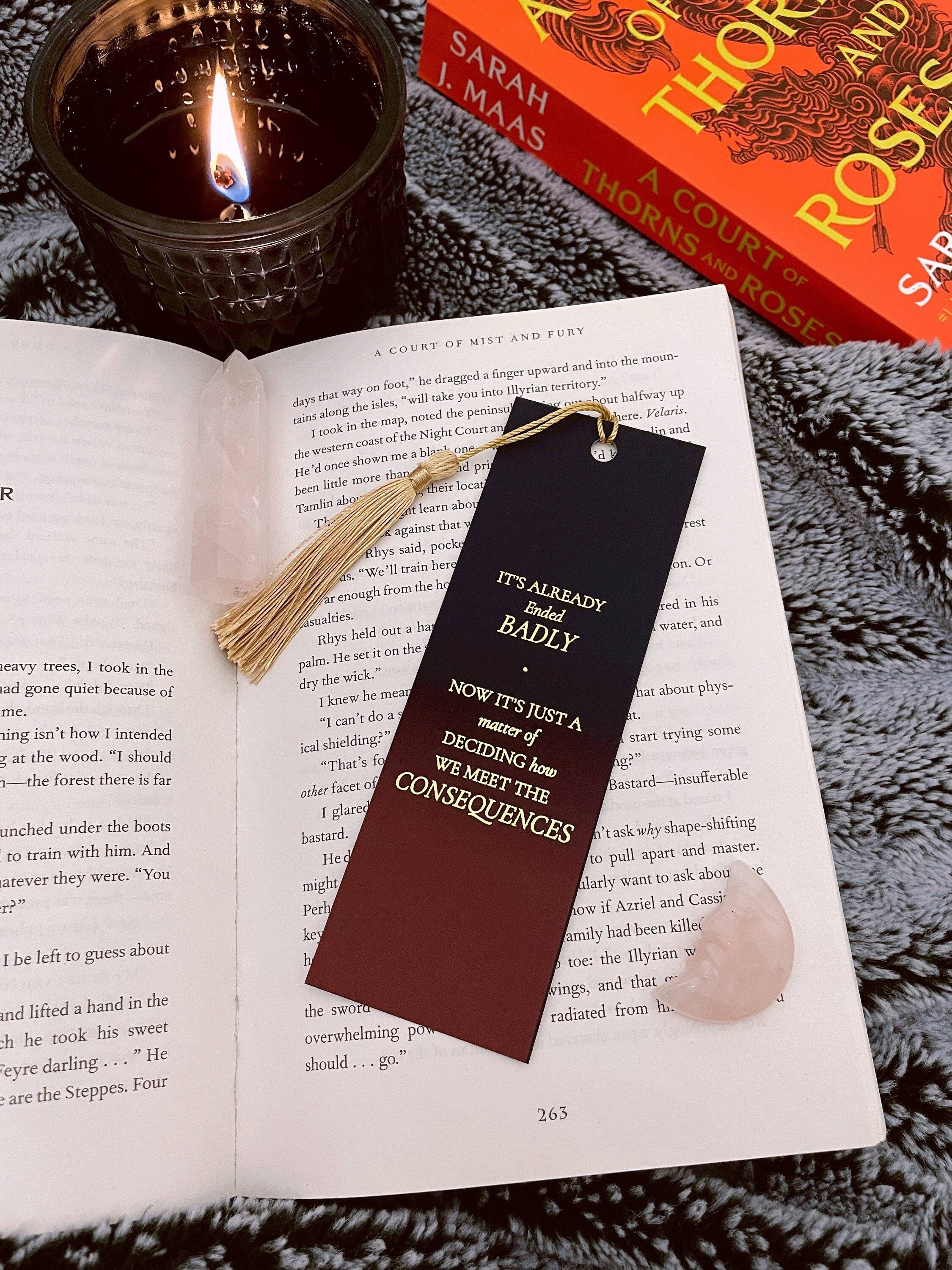 The Seer *Gold Foil* Bookmark