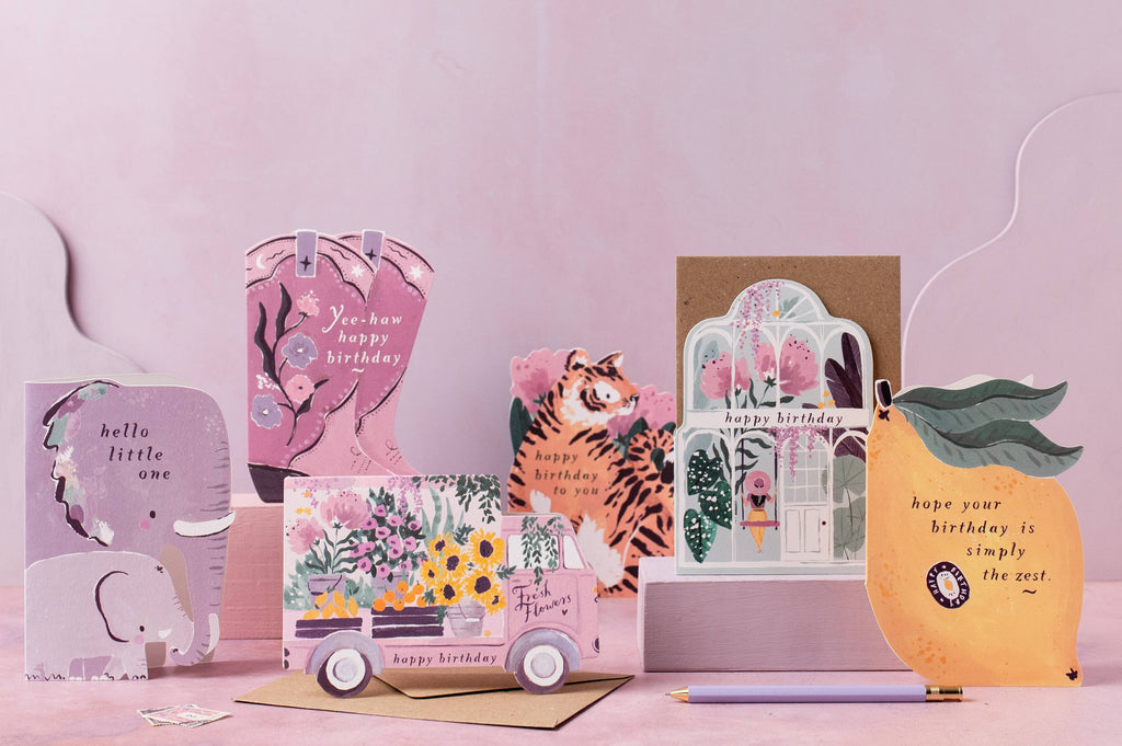 Sister Paper Co. - Elephant New Baby Card