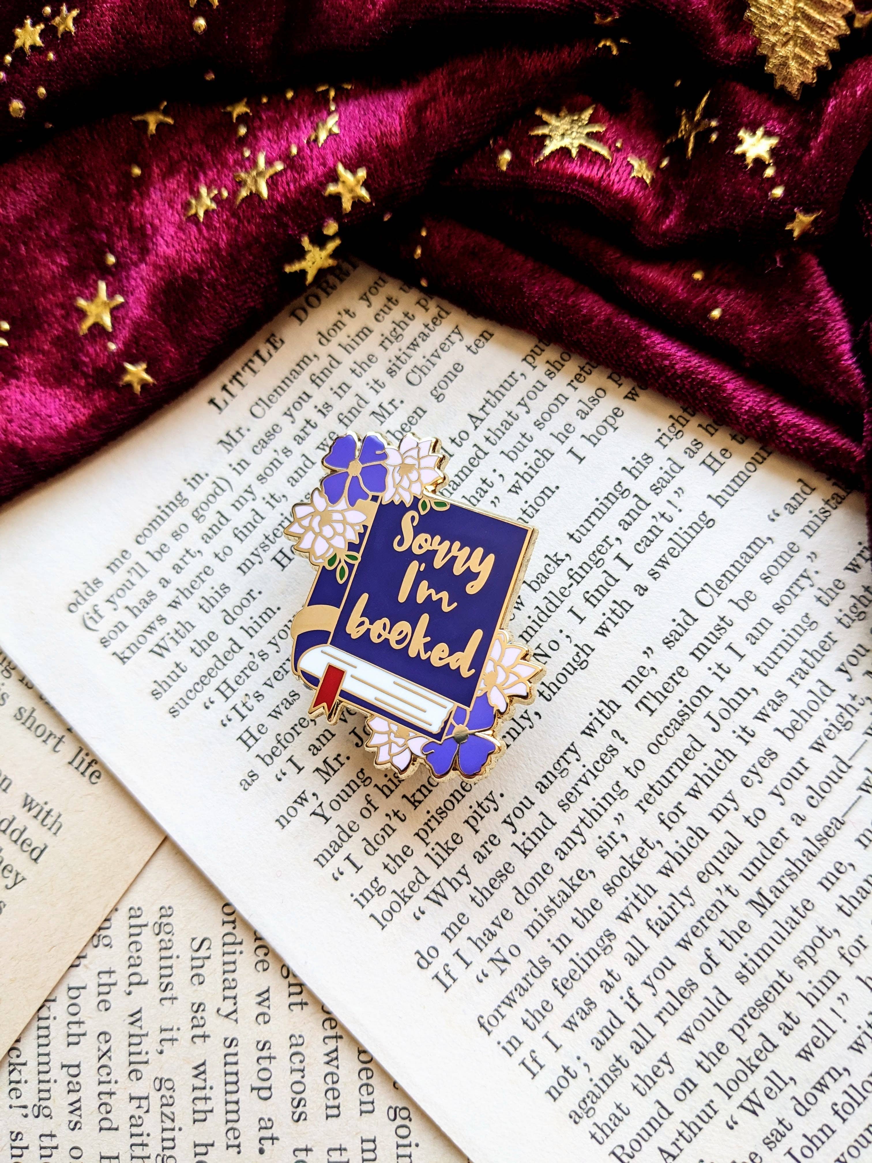 Joyella Design - Sorry I'm booked Enamel Pin