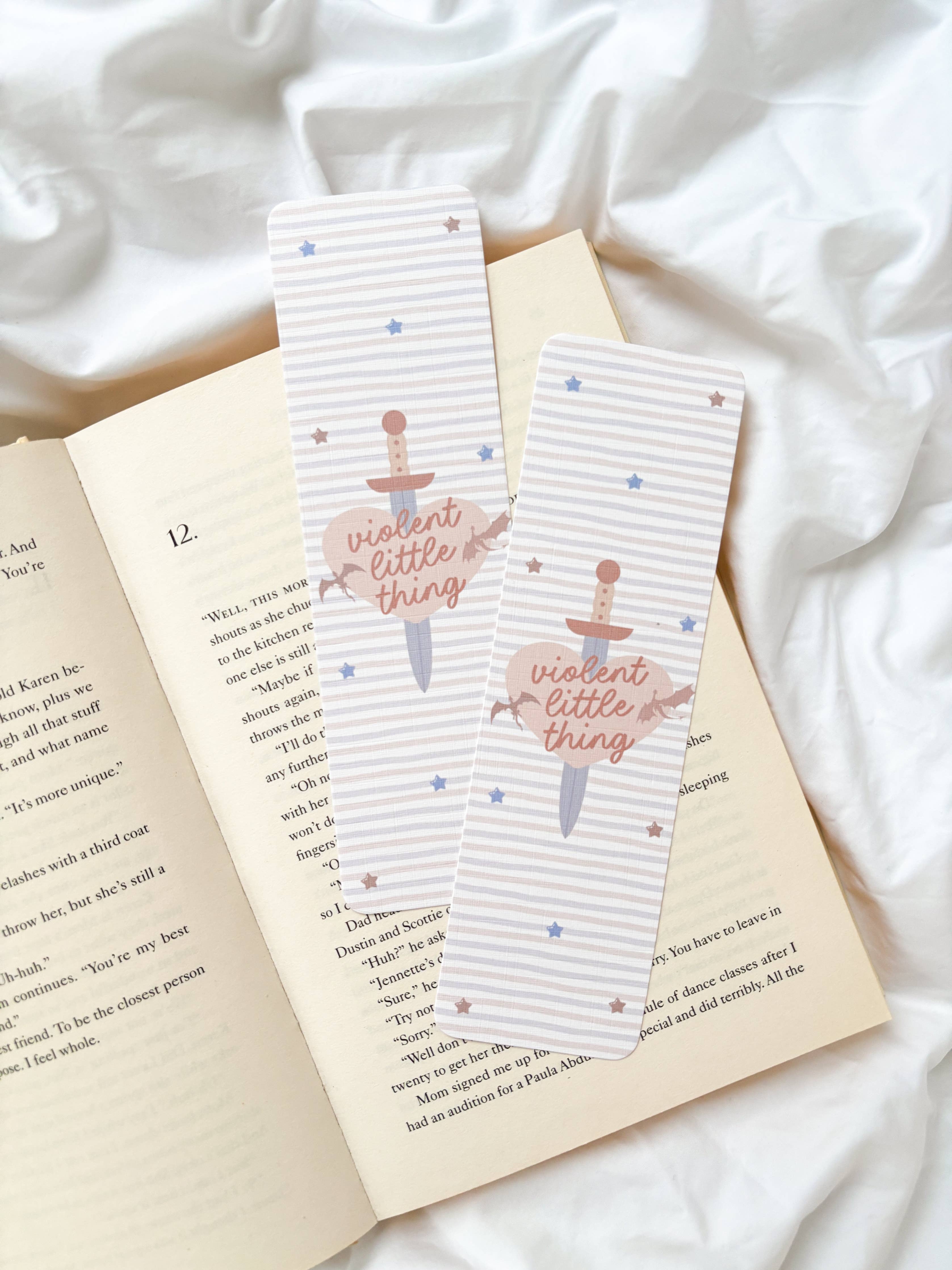 Fleurs on Sunday - Violent Little Thing Bookmark