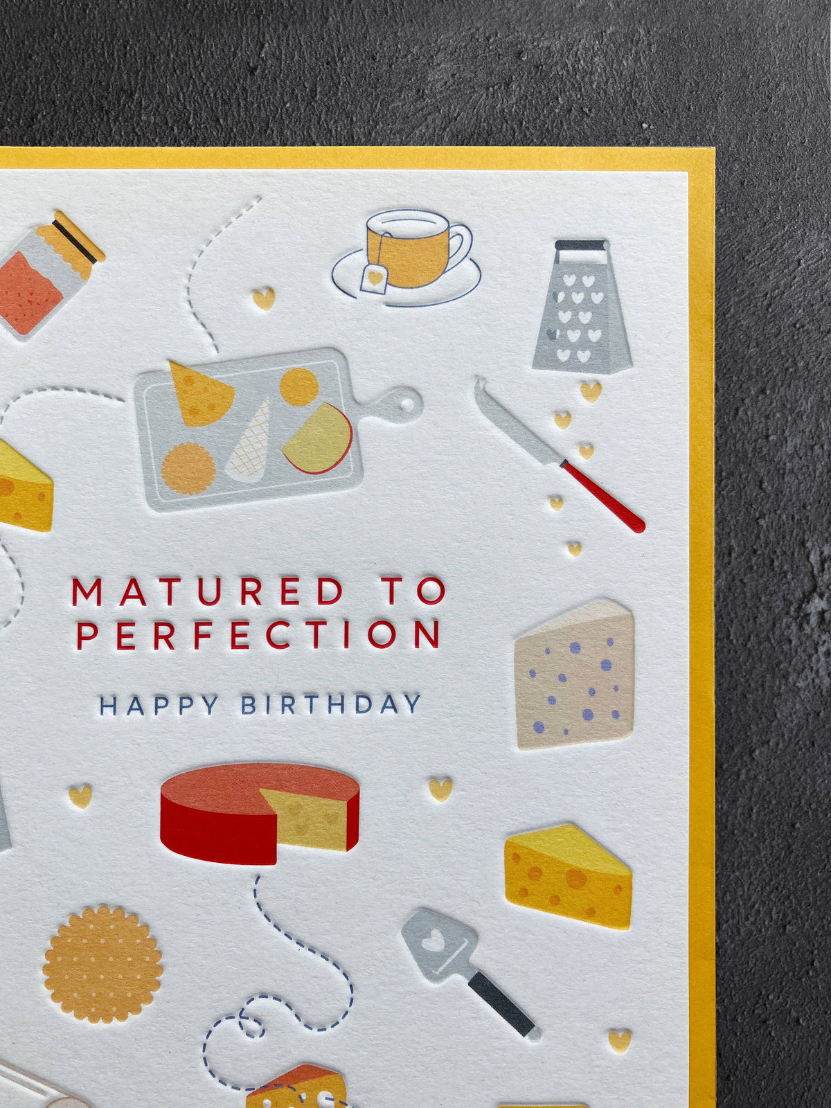 Cheese Birthday Card