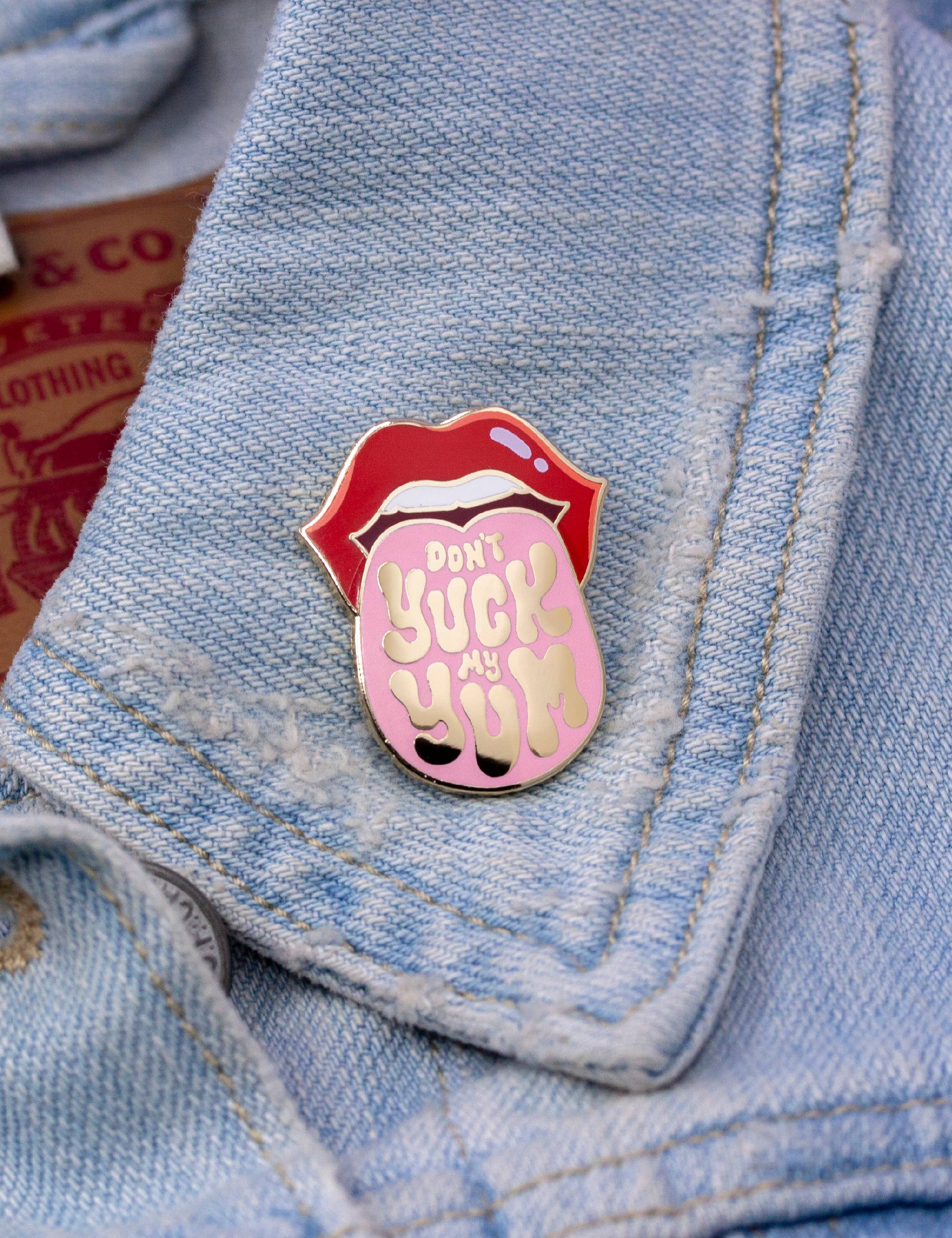 Joanna Behar - Don't Yuck My Yum Enamel Pin