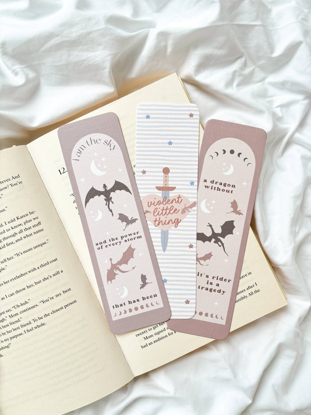 Fleurs on Sunday - Violent Little Thing Bookmark