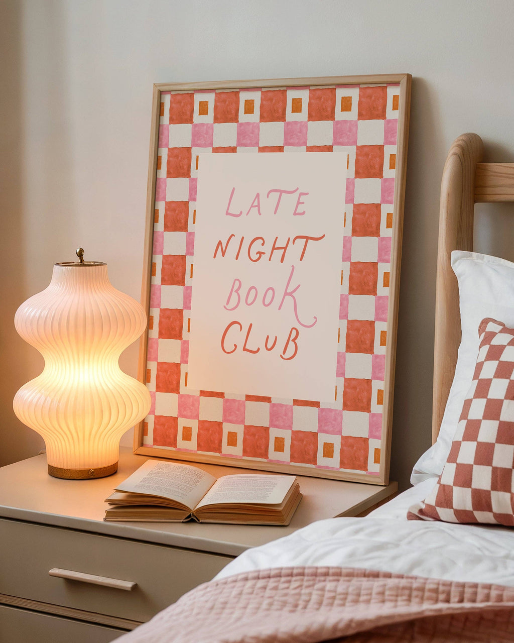 Late Night Book Club Print