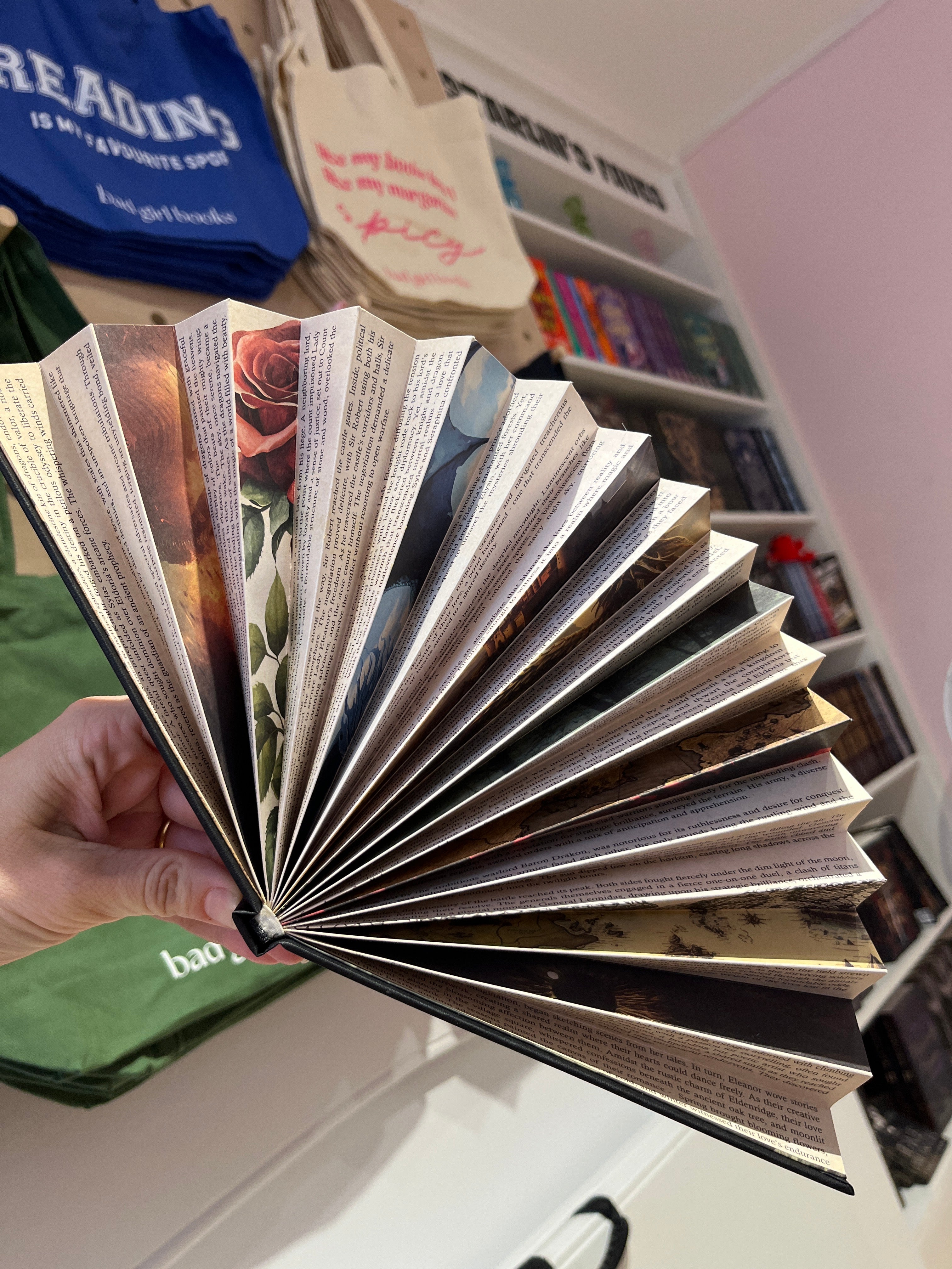 Romantasy Fourth Wing Book fan