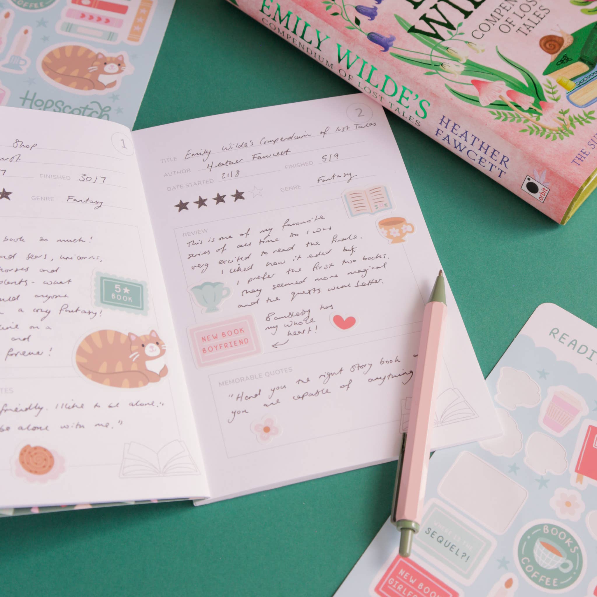 Hopscotch Paper Co. - 50 Page Reading Journal